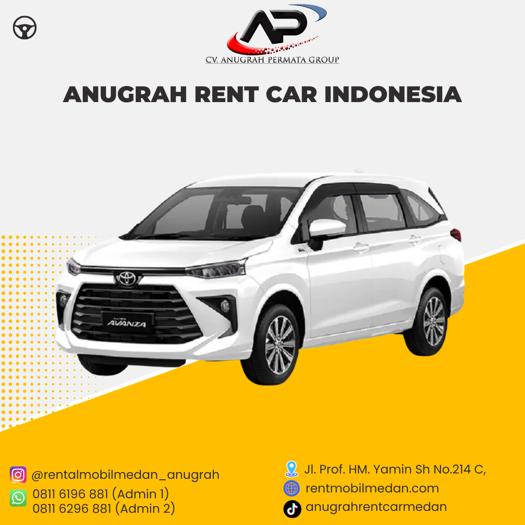Rental Mobil Medan Toyota Avanza
