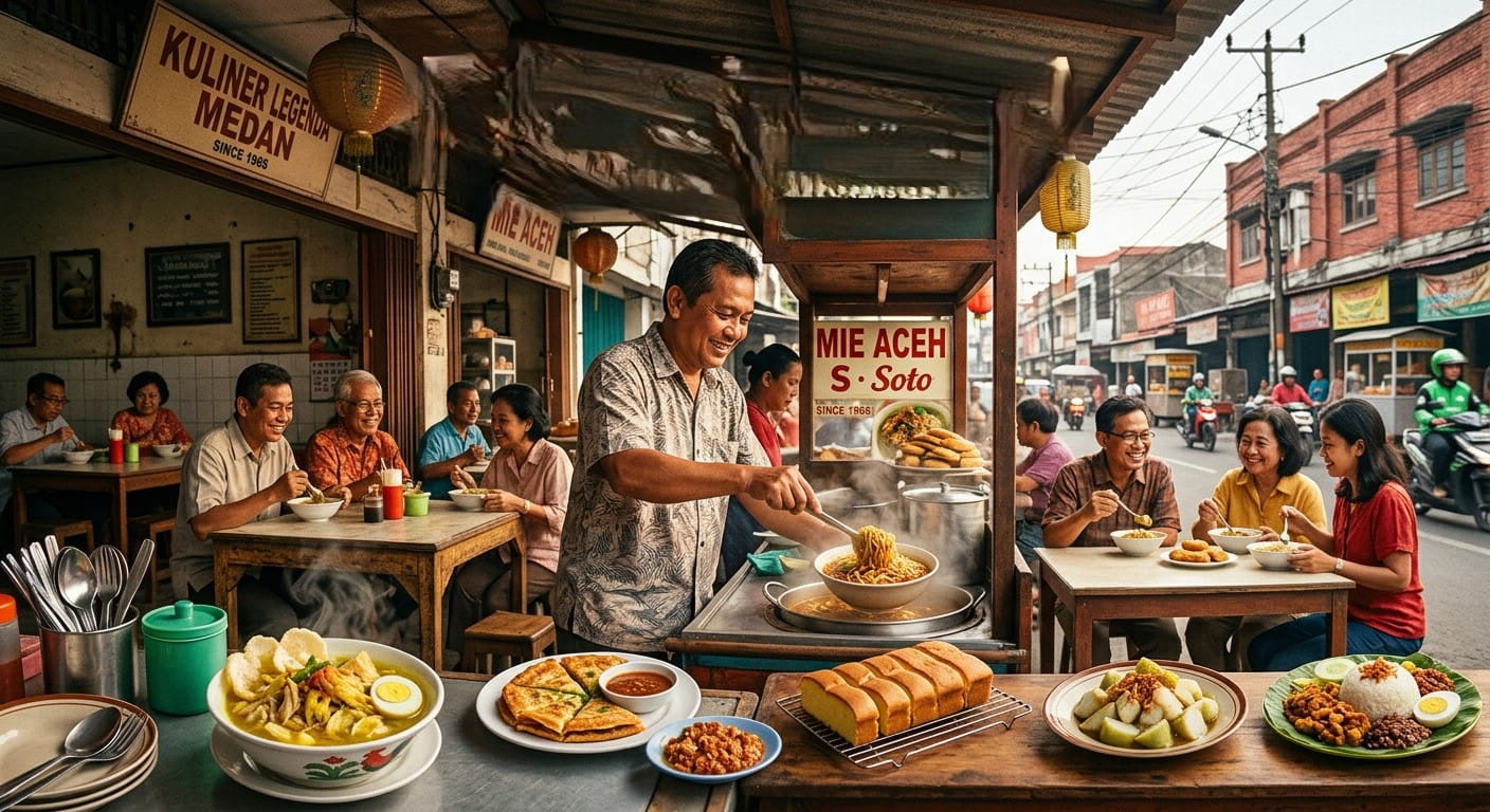 5 Tempat Kuliner Legendaris di Medan yang Wajib Dikunjungi